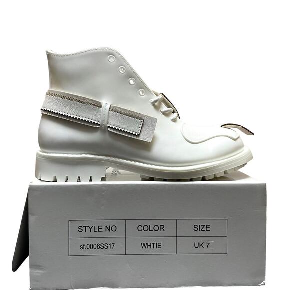 TAKAHIROMIYASHITATheSoloIst. JOHN MOORE rubber combat boots Size 8 US main image 6